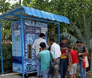 A smart water kiosk